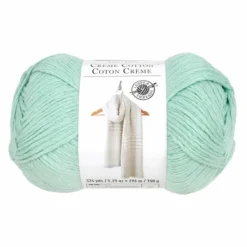 New ⌛ 15 Pack: Crème Cotton™ Yarn by Loops & Threads® ⌛ -Cheap The Yarnova Store 10663319 1