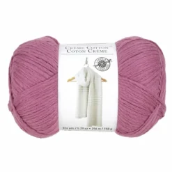 New ⌛ 15 Pack: Crème Cotton™ Yarn by Loops & Threads® ⌛ -Cheap The Yarnova Store 10663322 1