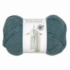New ⌛ 15 Pack: Crème Cotton™ Yarn by Loops & Threads® ⌛ -Cheap The Yarnova Store 10663323 1