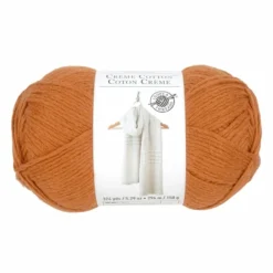 New ⌛ 15 Pack: Crème Cotton™ Yarn by Loops & Threads® ⌛ -Cheap The Yarnova Store 10663325 1