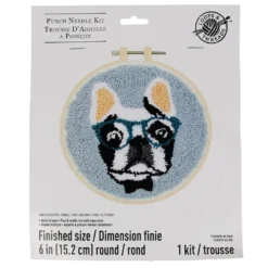 Cheap 🔥 Bulldog Punch Needle Kit by Loops & Threads® 💯 -Cheap The Yarnova Store 10663955 1