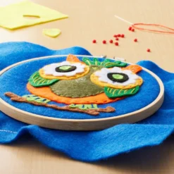 Flash Sale 👏 Owl Felt Applique Kit by Loops & Threads® 🎉 -Cheap The Yarnova Store 10663960 20