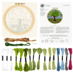 New 🛒 Tree Punch Needle Kit by Loops & Threads® 🤩 -Cheap The Yarnova Store 10663965 3