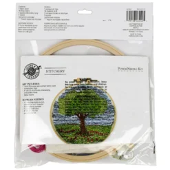 New 🛒 Tree Punch Needle Kit by Loops & Threads® 🤩 -Cheap The Yarnova Store 10663965 5