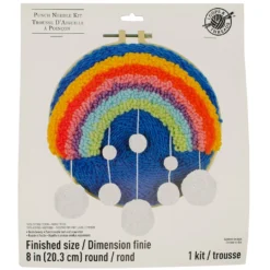 Deals π€© Rainbow & Pom-Pom Punch Needle Kit by Loops & Threads® β¨ 9 Deals π€© Rainbow & Pom-Pom Punch Needle Kit by Loops & Threads® β¨ -Cheap The Yarnova Store 10663966 1