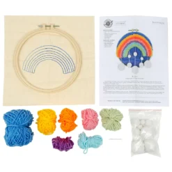 Deals π€© Rainbow & Pom-Pom Punch Needle Kit by Loops & Threads® β¨ 11 Deals π€© Rainbow & Pom-Pom Punch Needle Kit by Loops & Threads® β¨ -Cheap The Yarnova Store 10663966 3