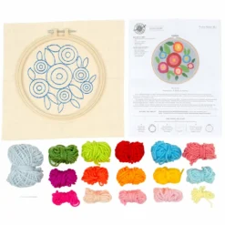 Deals 👏 Flowers Punch Needle Kit by Loops & Threads® 🔔 -Cheap The Yarnova Store 10663970 3