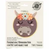 Best Sale ❤️ Hippo Felt Hoop Kit by Loops & Threads™ ⌛ -Cheap The Yarnova Store 10663974 1
