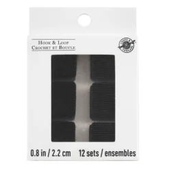 Buy 👏 Black Hook & Loop Squares by Loops & Threads® 🛒