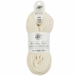 Flash Sale 😍 Macramé Cotton Cord by Loops & Threads®, 25yd. 💯 -Cheap The Yarnova Store 10665944 1