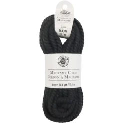 New ⌛ Macramé Cotton Cord by Loops & Threads®, 50ft. ❤️ -Cheap The Yarnova Store 10665948 1