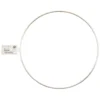 Cheapest ❤️ 36 Pack: 8" Nickel-Plated Macramé Hoop by Loops & Threads® ⌛ -Cheap The Yarnova Store 10666046 1