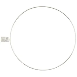 Brand new 🔥 Macramé Nickel-Plated Hoop by Loops & Threads® 🌟 -Cheap The Yarnova Store 10666049 1 1