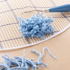 Discount ⌛ 12 Pack: 18" Round Latch Hook Canvas by Loops & Threads® ⌛ -Cheap The Yarnova Store 10666736 20 1