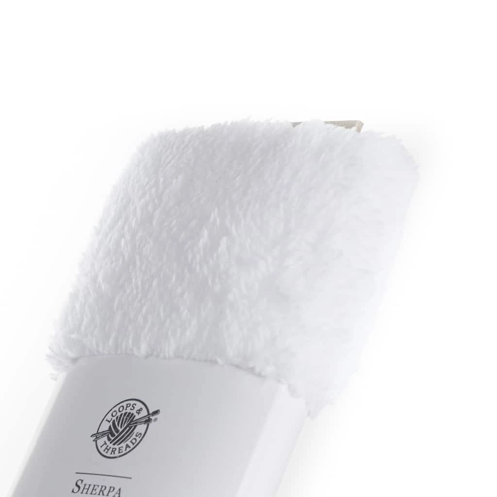 Best Pirce π White Sherpa Fabric Bundle by Loops & Threads® π 6 Best Pirce π White Sherpa Fabric Bundle by Loops & Threads® π - Image 4