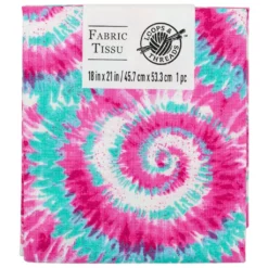 Best deal ✔️ Pink & Blue Tie Dye Cotton Fabric Bundle by Loops & Threads™ 🌟