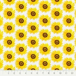 Best deal ✨ Sunflower Cotton Fabric Bundle by Loops & Threads™ 🌟 -Cheap The Yarnova Store 10691455 4