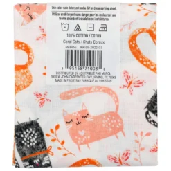Best Sale 😀 Coral Cats Cotton Fabric Bundle by Loops & Threads™ 👍 -Cheap The Yarnova Store 10691456 7