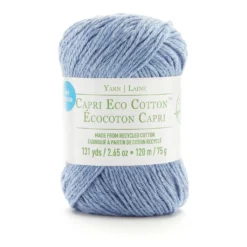 Deals 🥰 Capri Eco Cotton™ Solid Yarn by Loops & Threads® ✨