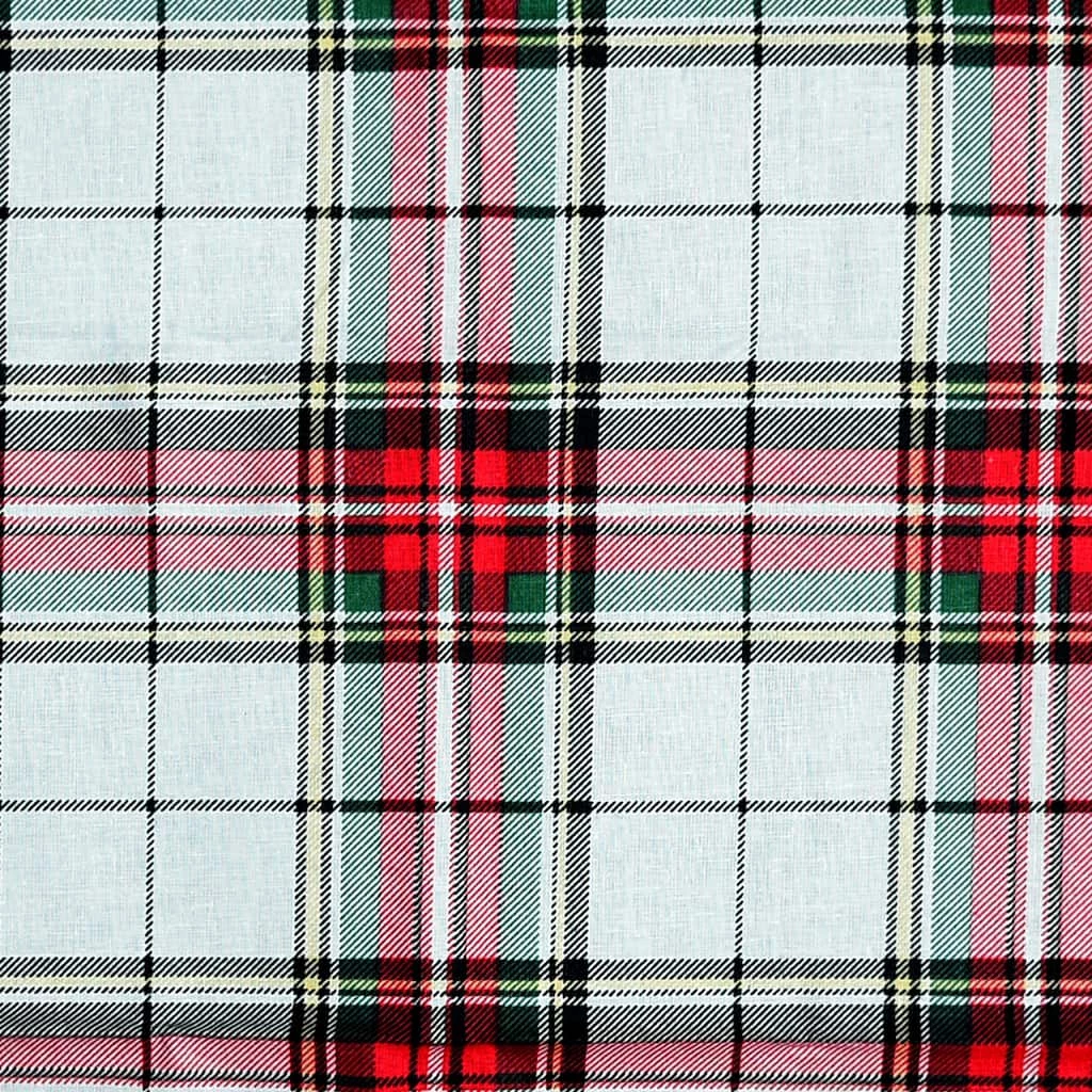 Promo π Christmas Plaid Cotton Fabric by Loops & Threads® π₯ 3 Promo π Christmas Plaid Cotton Fabric by Loops & Threads® π₯