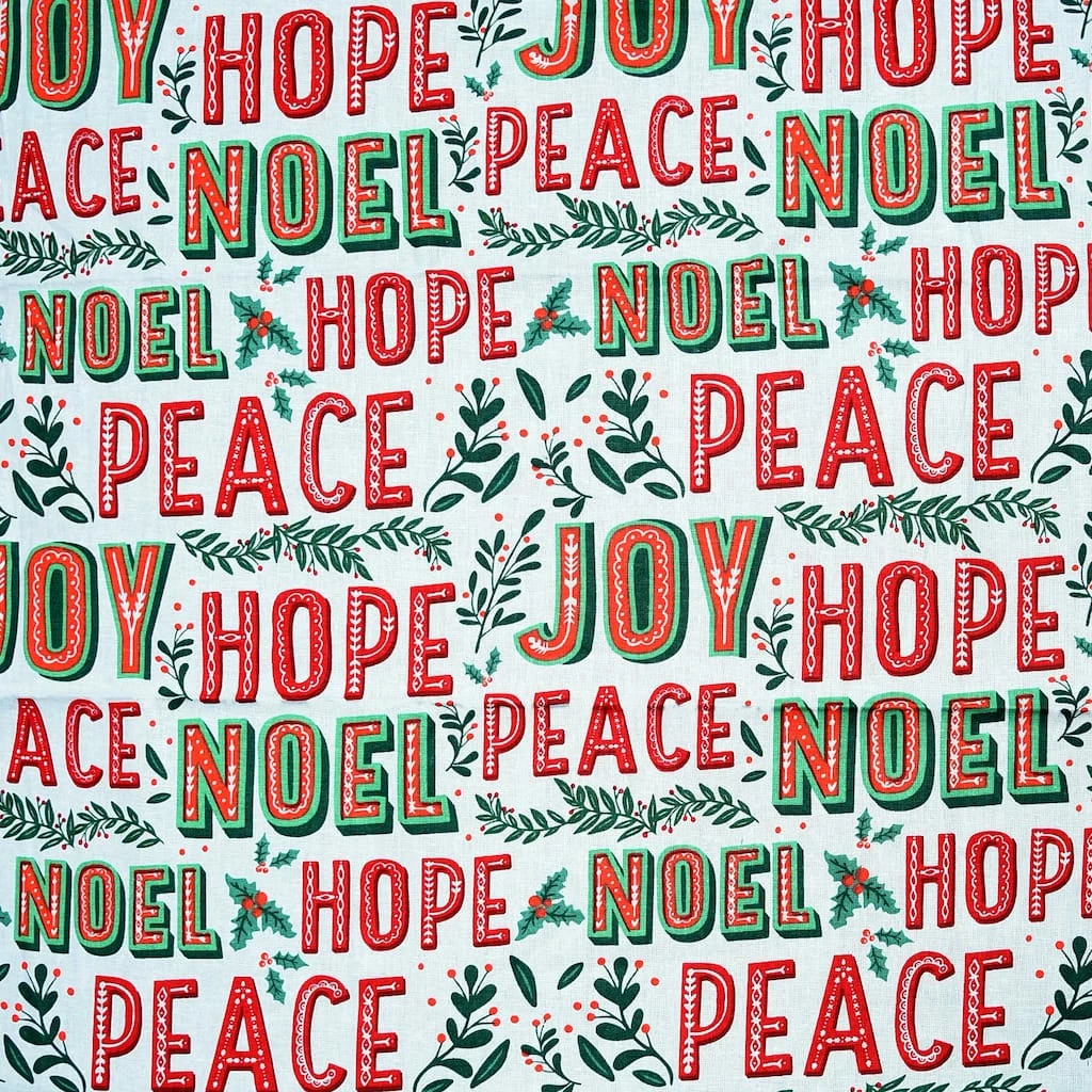 Promo π Peace, Hope & Noel Cotton Fabric by Loops & Threads® βοΈ 4 Promo π Peace, Hope & Noel Cotton Fabric by Loops & Threads® βοΈ - Image 2