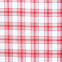 Coupon 🔥 Red Plaid Cotton Fabric by Loops & Threads® 🎁