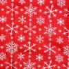 Deals ⌛ Red Snowflake Cotton Fabric by Loops & Threads® 🎉 -Cheap The Yarnova Store 10699485 1