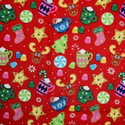 Cheapest ✔️ Hot Chocolate Cotton Fabric by Loops & Threads® 🛒