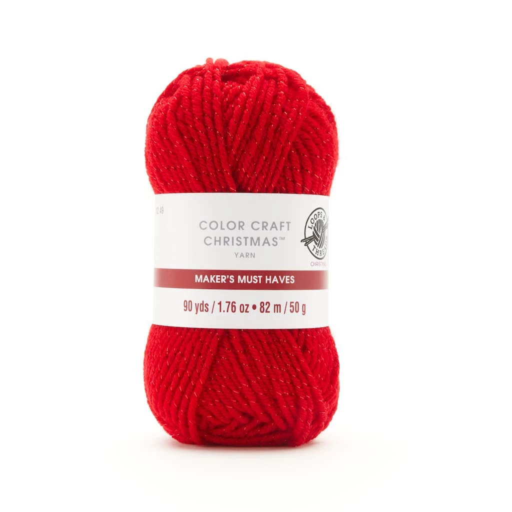 Top 10 ⭐ Color Craft 😀 Christmas™ Yarn by Loops & Threads® ❤️ 2 Top 10 ⭐ Color Craft 😀 Christmas™ Yarn by Loops & Threads® ❤️