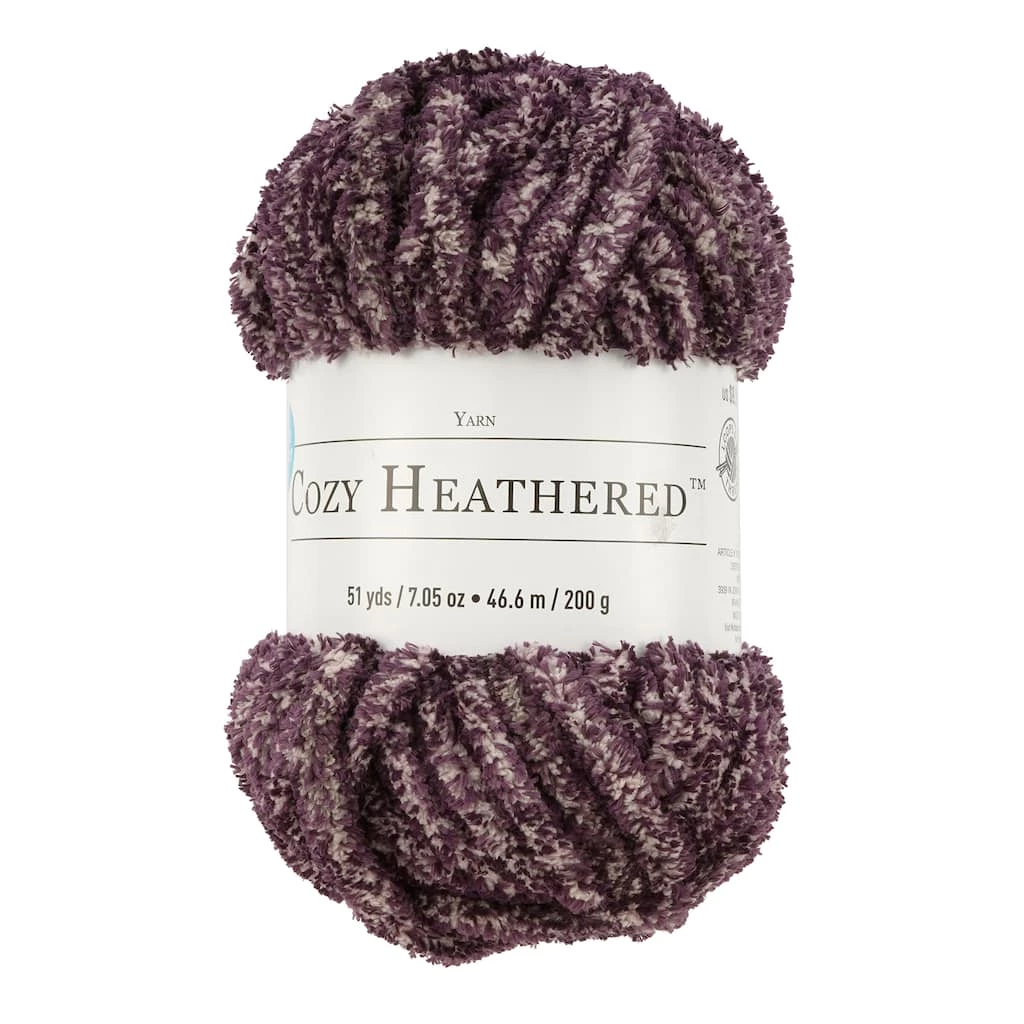 Wholesale π Cozy Heathered™ Yarn by Loops & Threads® π 3 Wholesale π Cozy Heathered™ Yarn by Loops & Threads® π