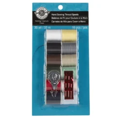Coupon 🌟 Loops & Threads™ Hand Sewing Thread Spools, Light Colors 👏