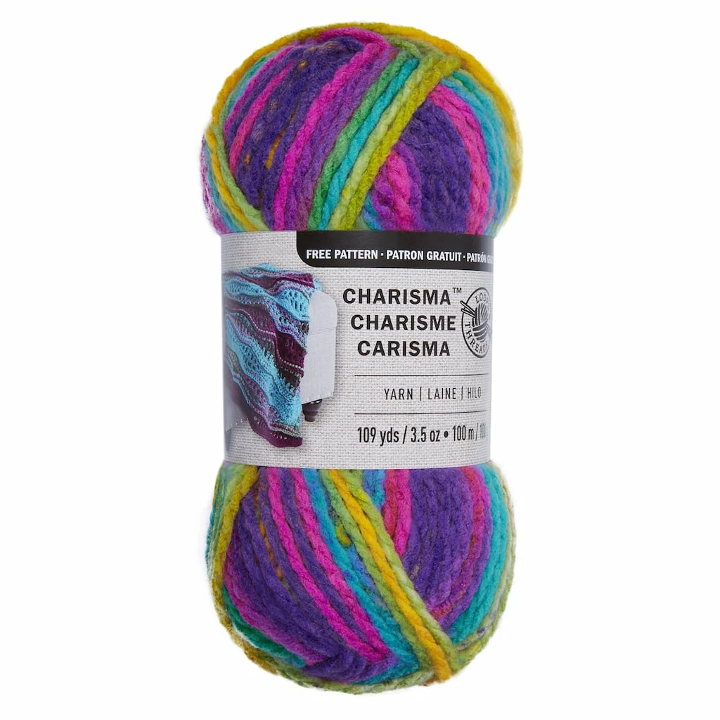 New 💯 Charisma™ Yarn by Loops & Threads® 😀 3 New 💯 Charisma™ Yarn by Loops & Threads® 😀