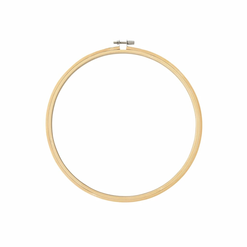 Hot Sale π― 36 Pack: 9" Wooden Embroidery Hoop by Loops & Threads™ π 5 Hot Sale π― 36 Pack: 9" Wooden Embroidery Hoop by Loops & Threads™ π - Image 3