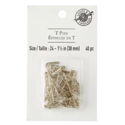 Best Pirce 🔥 12 Packs: 40 ct. (480 total) 1.5" T-Pins by Loops & Threads™ ⭐ -Cheap The Yarnova Store MP340459 30