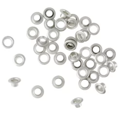 Promo ✨ 12 Packs: 25 ct. (300 total) 3/16" Silver Eyelets by Loops & Threads™ ⌛ -Cheap The Yarnova Store MP354194 31