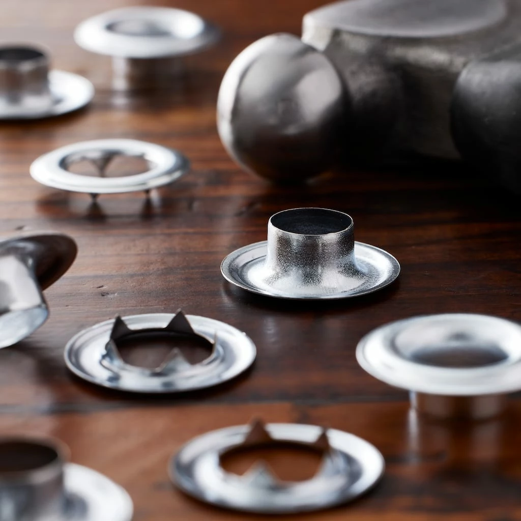 Wholesale β 12 Packs: 8 ct. (96 total) 7/16" Silver Eyelets by Loops & Threads™ π₯° 4 Wholesale β 12 Packs: 8 ct. (96 total) 7/16" Silver Eyelets by Loops & Threads™ π₯° - Image 2