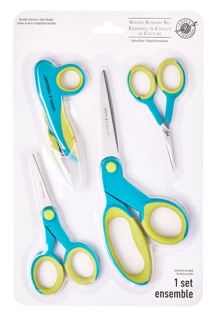 Brand new π 6 Packs: 4 ct. (24 total) Sewing Scissors by Loops & Threads™ π₯° 3 Brand new π 6 Packs: 4 ct. (24 total) Sewing Scissors by Loops & Threads™ π₯°