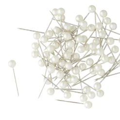 Discount ⭐ 12 Packs: 75 ct. (900 total) Petite Pearlized Pins by Loops & Threads™ ⌛