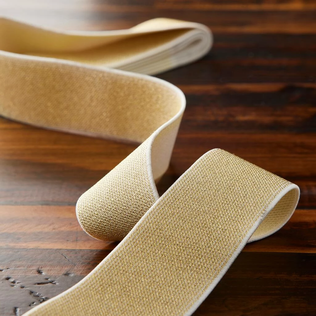 Best reviews of ⭐ 12 Pack: Gold Metallic Elastic Waistband by Loops & Threads™ ✨ 4 Best reviews of ⭐ 12 Pack: Gold Metallic Elastic Waistband by Loops & Threads™ ✨ - Image 2