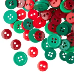 Best deal ✔️ 12 Packs: 120 ct. (1,440 total) Colors We Love 👍 Christmas Buttons by Loops & Threads® ⌛