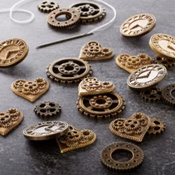 Cheapest ⌛ 12 Pack: Steampunk Buttons Set by Loops & Threads® 😍 -Cheap The Yarnova Store MP509316 20