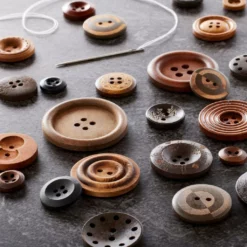 Flash Sale ⭐ 12 Pack: Brown Wooden Buttons Set by Loops & Threads® 🥰 -Cheap The Yarnova Store MP509319 20