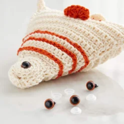 New ⭐ 12 Pack: 12mm Craft Eyes with Plastic Washers by Loops & Threads™ ⭐ -Cheap The Yarnova Store MP650815 20